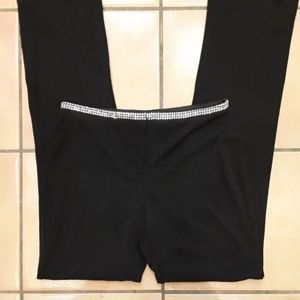 NWOT MODA International Diamond Sequin Dress Pants 6